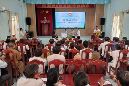 Khánh Hòa: Phát động ủng hộ Quỹ ‘Vì người nghèo’ năm 2023