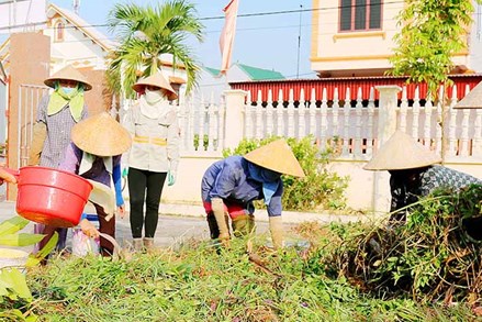Quỳnh Phú bảo vệ môi trường