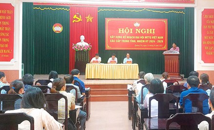 Ủy ban MTTQ tỉnh Quảng Trị  đẩy mạnh các phong trào thi đua yêu nước