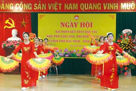 Bắc Ninh: Đổi mới công tác Mặt trận, phát huy sức mạnh đại đoàn kết toàn dân tộc