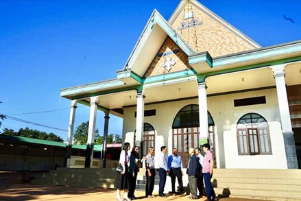 Đồng bào các tôn giáo ở Gia Lai góp sức xây dựng quê hương: Tạo điều kiện để các tôn giáo hoạt động, hòa nhập với sự phát triển của địa phương 