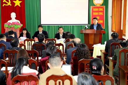 Hội nghị Ủy ban MTTQ tỉnh Hà Giang lần thứ 12, khóa XIV, nhiệm kỳ 2019 – 2024