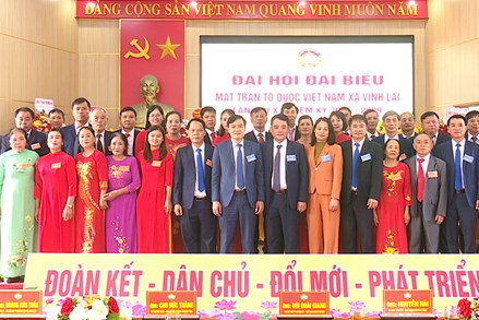 Phú Thọ: Đại hội điểm Ủy ban MTTQ xã Vĩnh Lại