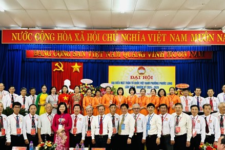 Đại hội đại biểu MTTQ Việt Nam phường Phước Long lần thứ V, nhiệm kỳ 2024 - 2029