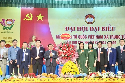 TP Hà Nội: Đại hội điểm Mặt trận Tổ quốc Việt Nam xã Trung Tú thành công tốt đẹp