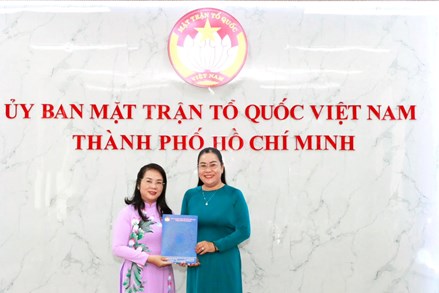 Bà Nguyễn Thị Kim Thúy làm Phó Chủ tịch Ủy ban MTTQ Việt Nam TP Hồ Chí Minh