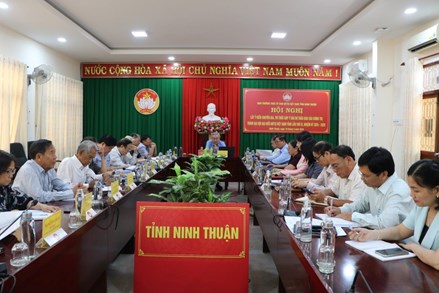 Ninh Thuận: Hội nghị góp ý các dự thảo báo cáo Đại hội đại biểu MTTQ Việt Nam tỉnh lần thứ XI