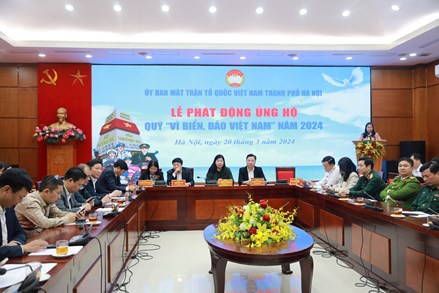 Hà Nội: Gần 40 tỷ đồng đăng ký ủng hộ Quỹ “Vì biển, đảo Việt Nam”