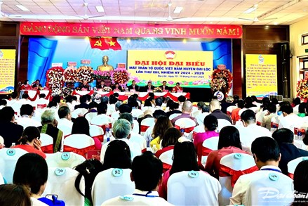Quảng Nam: Đại hội điểm MTTQ huyện Đại Lộc lần thứ XIII, nhiệm kỳ 2024 - 2029