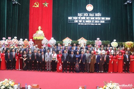 Ninh Bình: Huyện đầu tiên tổ chức đại hội Mặt trận