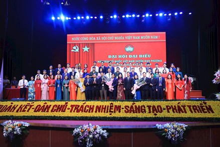 TP Hà Nội: Đại hội điểm MTTQ huyện Đan Phượng lần thứ XX, nhiệm kỳ 2024-2029 