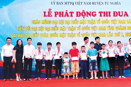 Mặt trận Tổ quốc Việt Nam huyện Tư Nghĩa hướng mạnh về cơ sở