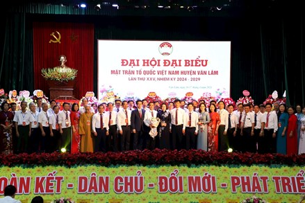 MTTQ Văn Lâm tổ chức Đại hội điểm, cấp huyện đầu tiên tại Hưng Yên