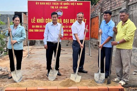 An Khê: Nhiều công trình, phần việc chào mừng đại hội MTTQ Việt Nam các cấp