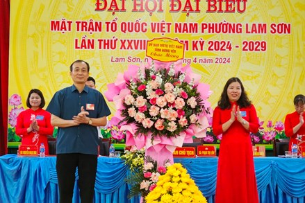 Hiệu quả từ việc đổi mới, nâng cao chất lượng Công tác Mặt trận ở Lam Sơn