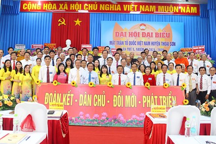 An Giang: Đại hội MTTQ Việt Nam huyện Thoại Sơn lần thứ X (nhiệm kỳ 2024-2029)