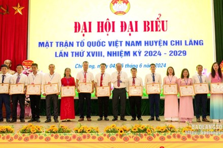 Lạng Sơn: Đại hội đại biểu MTTQ huyện Chi Lăng nhiệm kỳ 2024 – 2029