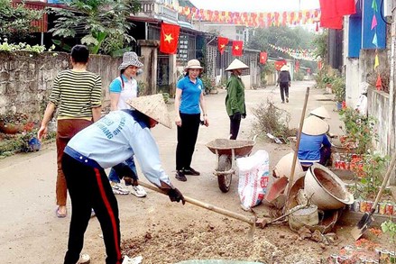 Môi trường sạch đẹp từ tổ tự quản ở tỉnh Tuyên Quang