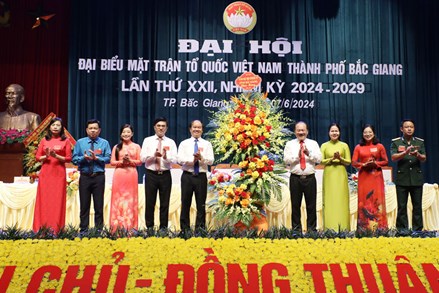 Bắc Giang: Hoàn thành đại hội đại biểu MTTQ Việt Nam cấp huyện