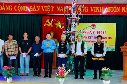 Quảng Nam: Mặt trận Tổ quốc huyện Bắc Trà My chung tay xây dựng đời sống mới
