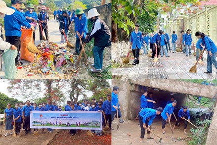 Điện Biên:Tình nguyện vì môi trường sạch đẹp