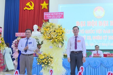 Tây Ninh: Đại hội đại biểu MTTQ huyện Bến Cầu lần thứ XII, nhiệm kỳ 2024 - 2029