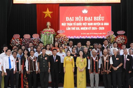 Gia Lai: Đại hội đại biểu Mặt trận Tổ quốc Việt Nam huyện La Grai nhiệm kỳ 2024-2029