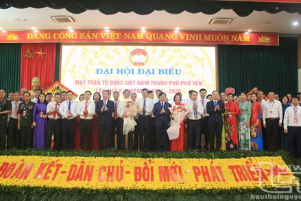 Thái Nguyên: Đại hội đại biểu MTTQ TP. Phổ Yên lần thứ II, nhiệm kỳ 2024-2029