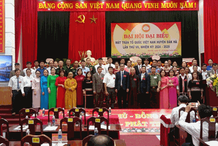 Kon Tum: Đại hội đại biểu Mặt trận Tổ quốc huyện Đăk Hà lần thứ VII, nhiệm kỳ 2024-2029