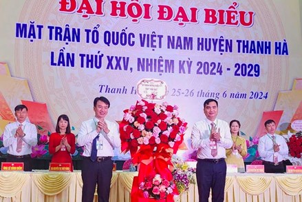 Hải Dương hoàn thành tổ chức Đại hội MTTQ cấp huyện nhiệm kỳ 2024-2029