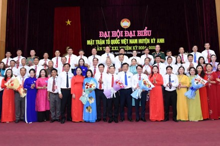 Hà Tĩnh: Đại hội đại biểu MTTQ huyện Kỳ Anh lần thứ XXI nhiệm kỳ 2024 – 2029