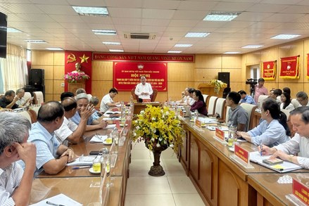 Bắc Giang: Góp ý vào dự thảo văn kiện Đại hội MTTQ tỉnh lần thứ XV, nhiệm kỳ 2024 - 2029
