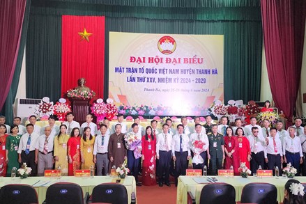 Hải Dương hoàn thành tổ chức Đại hội MTTQ cấp huyện