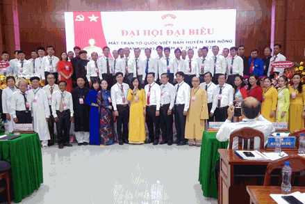 Đồng Tháp: Đại hội đại biểu MTTQ huyện Tam Nông khóa XI, nhiệm kỳ 2024-2029