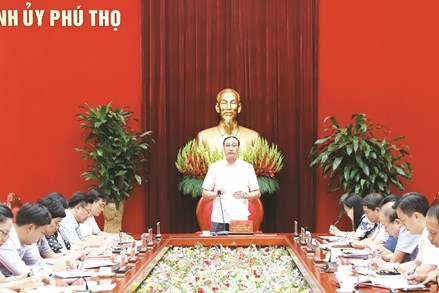 Phú Thọ: Giao ban MTTQ và các tổ chức chính trị- xã hội tỉnh