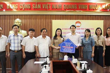 Thanh Hóa: Tiếp nhận hỗ trợ xây dựng nhà ở cho hộ nghèo, gia đình chính sách, hộ khó khăn về nhà ở