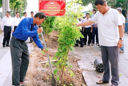 Sôi nổi thi đua chào mừng Đại hội MTTQ Việt Nam tỉnh Bình Dương