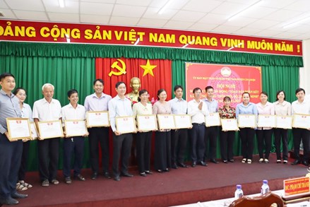 MTTQ Việt Nam huyện Cần Giuộc thực hiện hiệu quả các phong trào thi đua yêu nước