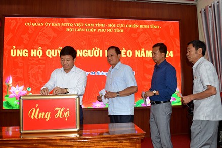 Điện Biên: Chung tay ủng hộ Quỹ Vì người nghèo