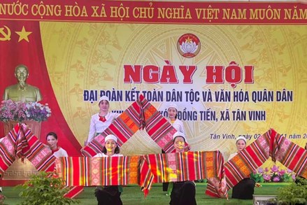 Hòa Bình: Rộn ràng Ngày hội Đại đoàn kết toàn dân tộc ở các khu dân cư