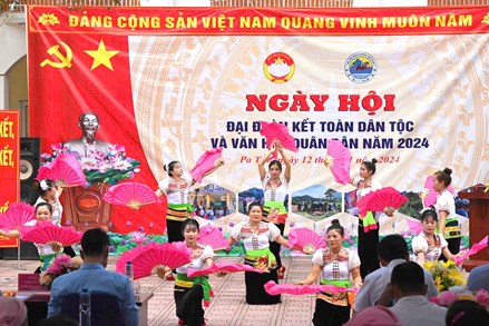 Các khu dân cư tưng bừng tổ chức Ngày hội Đại đoàn kết toàn dân tộc 