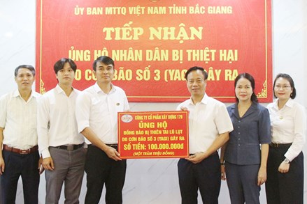 Bắc Giang phân bổ 95 tỷ đồng hỗ trợ đợt 3 cho các địa phương bị thiệt hại bởi bão số 3