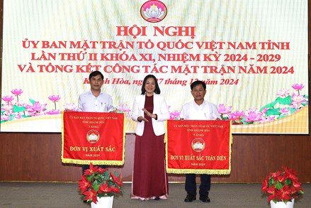 Hội nghị Ủy ban MTTQ Việt Nam tỉnh Khánh Hòa lần thứ II, khóa XI, nhiệm kỳ 2024 – 2029