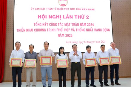 Hội nghị lần thứ hai Uỷ ban MTTQ Việt Nam tỉnh Kiên Giang khóa XI