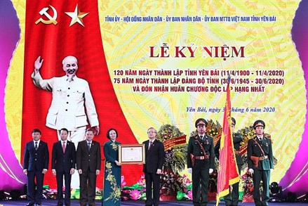 Kỷ niệm trọng thể 120 năm Ngày thành lập tỉnh Yên Bái