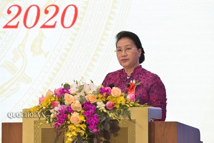 Chủ tịch Quốc hội dự Đại hội Thi đua yêu nước Văn phòng Quốc hội