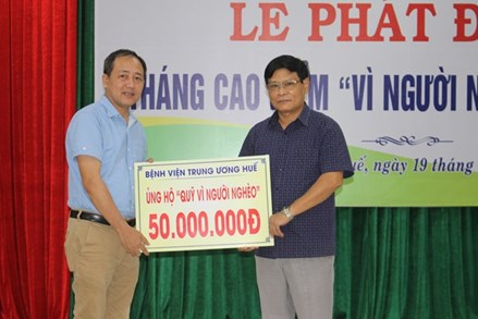 Thừa Thiên - Huế: Mặt trận phát động Tháng cao điểm ‘Vì người nghèo’ 