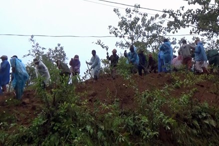 Quảng Nam: 53 người mất tích do sạt lở đất ở huyện Nam Trà My