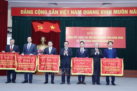 Ủy ban Trung ương MTTQ Việt Nam là một trong 5 tập thể dẫn đầu trong công tác đối ngoại nhân dân năm 2020