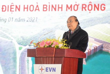 Thủ tướng: Dự án Thủy điện Hòa Bình mở rộng phải bảo đảm tuyệt đối an toàn